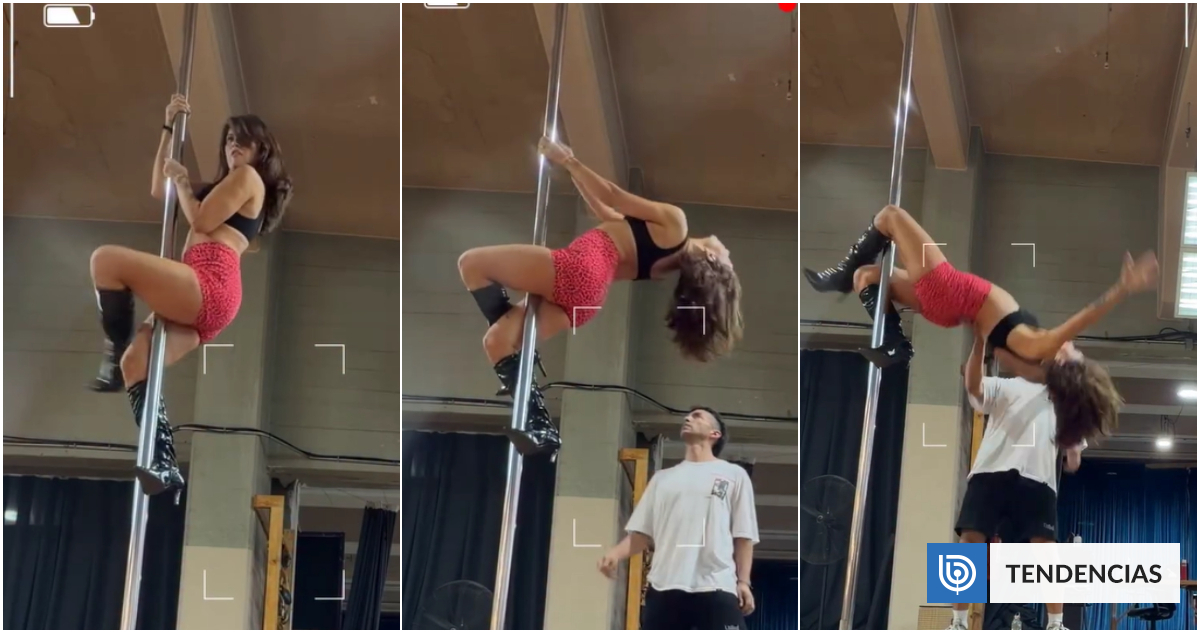 «Chistosa pero dolorosa»: Karen Paola sufre caída durante ensayo para Fiebre de Baile