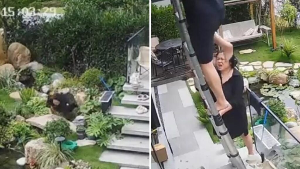 Cuando la suerte no está de tu lado: mujer sufre dos accidentes en menos de 15 minutos (VIDEO)