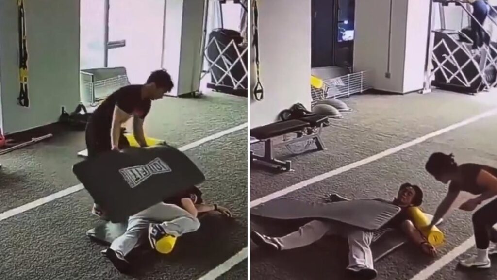 Insólito: Va al gimnasio a entrenar y se queda dormido por más de 6 horas (VIDEO)