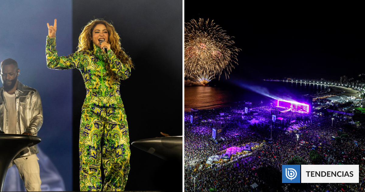 Shakira deslumbra en concierto ante 2 millones de personas en Copacabana: revisa algunos momentos | TV y Espectáculo