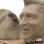 Un Messi gigante se levanta en Argentina: construyen la estatua más grande del mundo dedicada al futbolista (VIDEO)