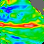 NASA detectó la gigante onda caliente que anuncia la llegada de El Niño