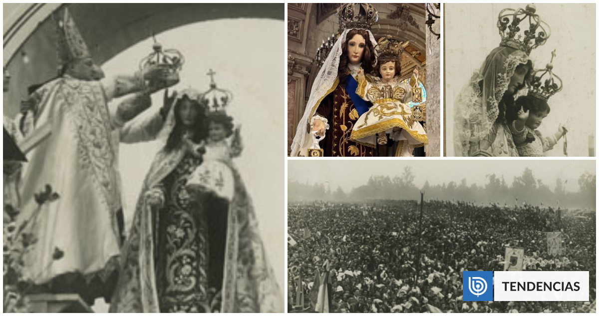 100 años de la «Reina de Chile»: el día en que medio millón de personas coronó a la Virgen del Carmen | Sociedad