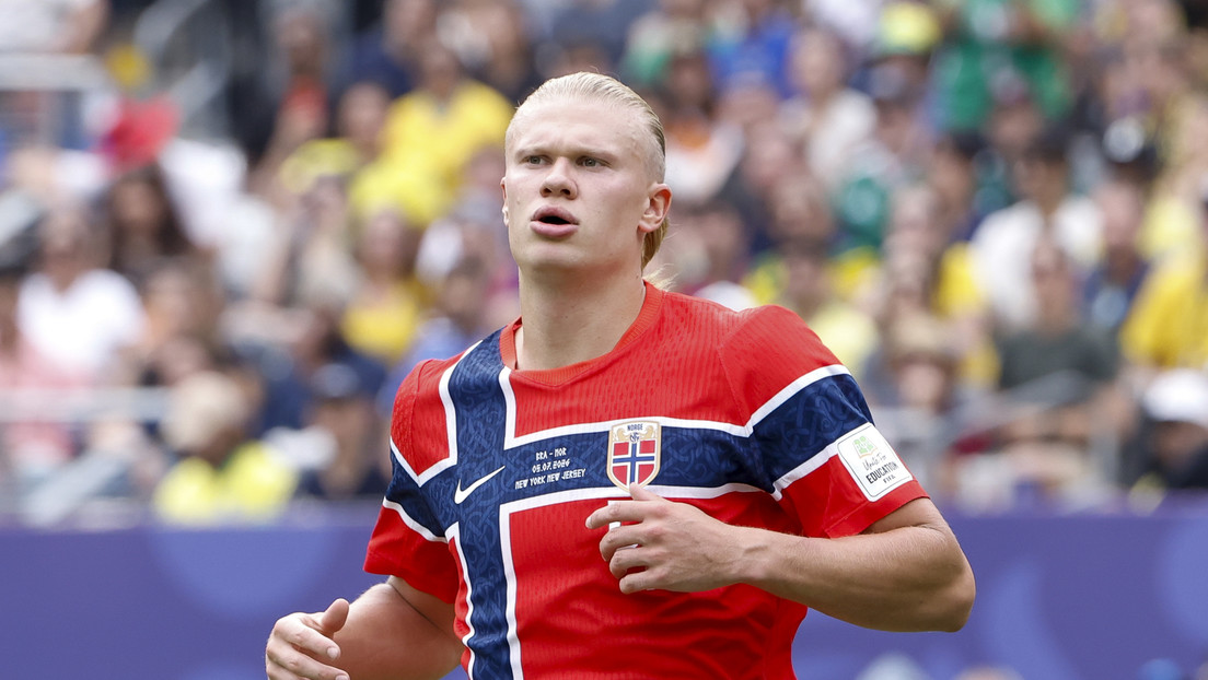 El sobrio e irónico festejo de Haaland tras eliminar a Brasil (FOTO)