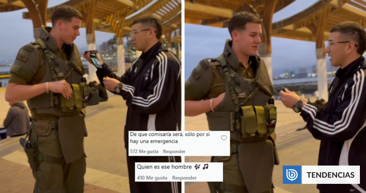 «Quién es ese hombre»: Carabinero protagonizó particular video de artista emergente | Sociedad