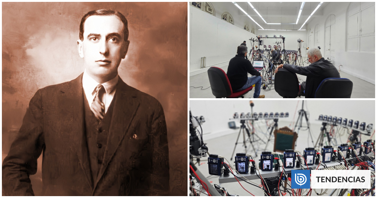 Exposición gratuita ofrece conversar con Vicente Huidobro gracias a la IA