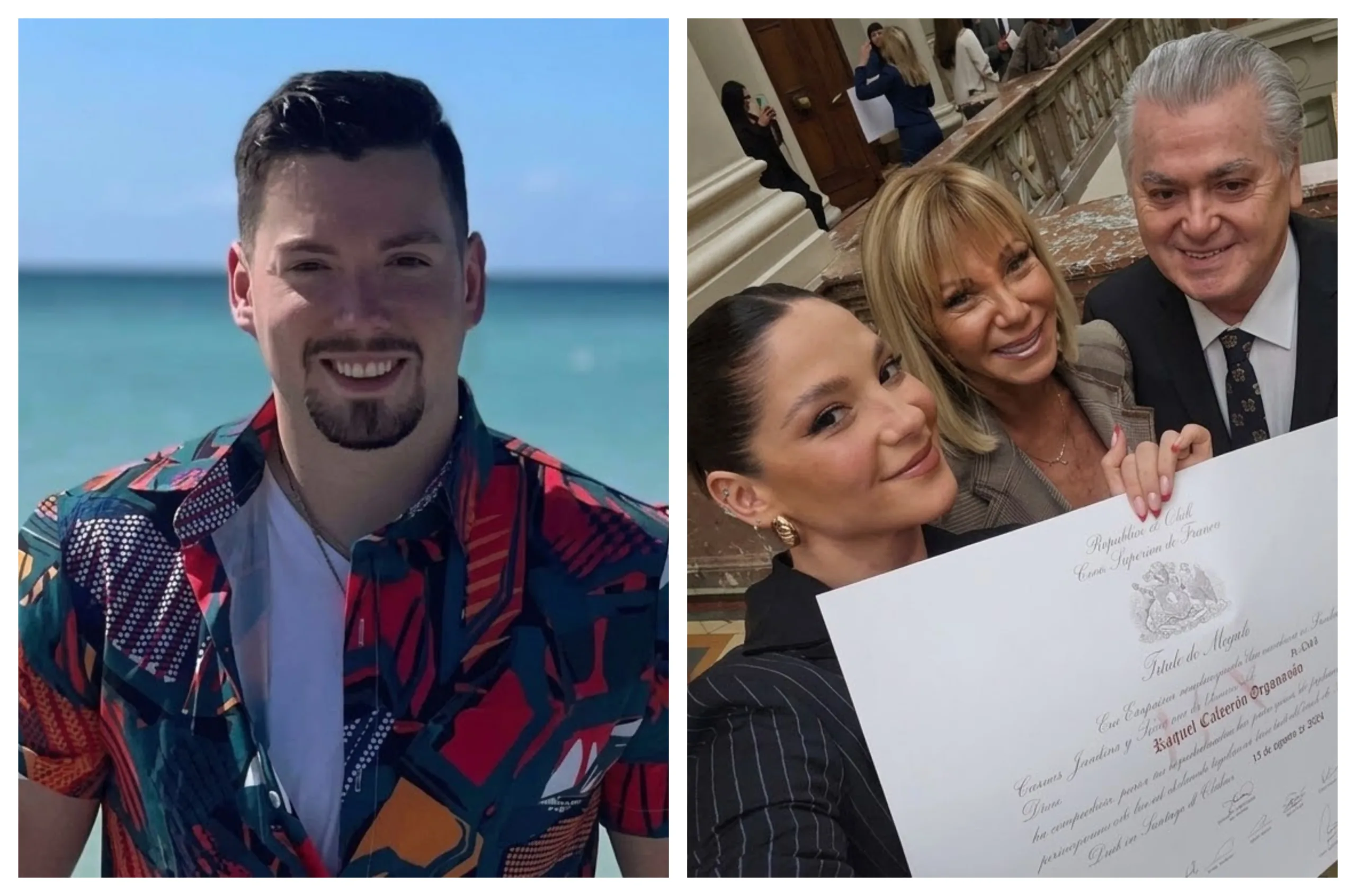 Nano Calderón respondió sin filtros por qué no comparte fotos familiares en redes sociales