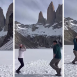 Se lucieron con cueca en laguna congelada en Torres del Paine, pero se llevaron advertencia de Conaf | Sociedad