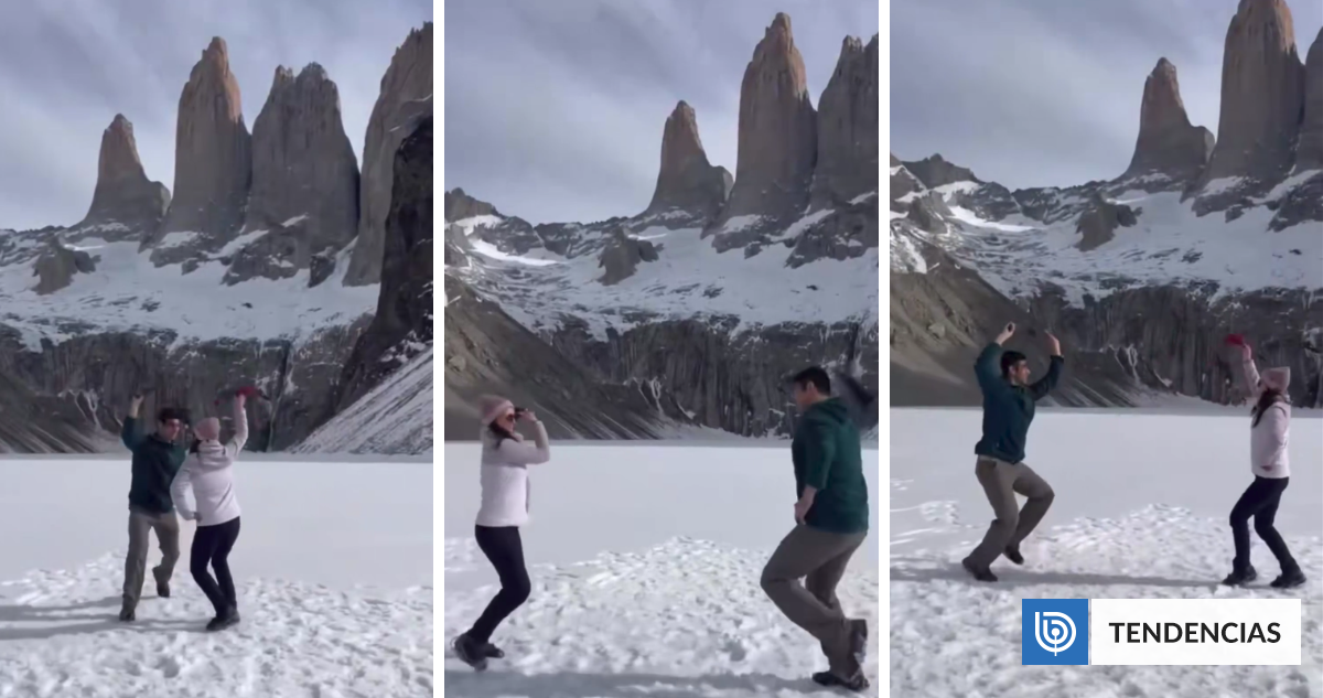 Se lucieron con cueca en laguna congelada en Torres del Paine, pero se llevaron advertencia de Conaf | Sociedad