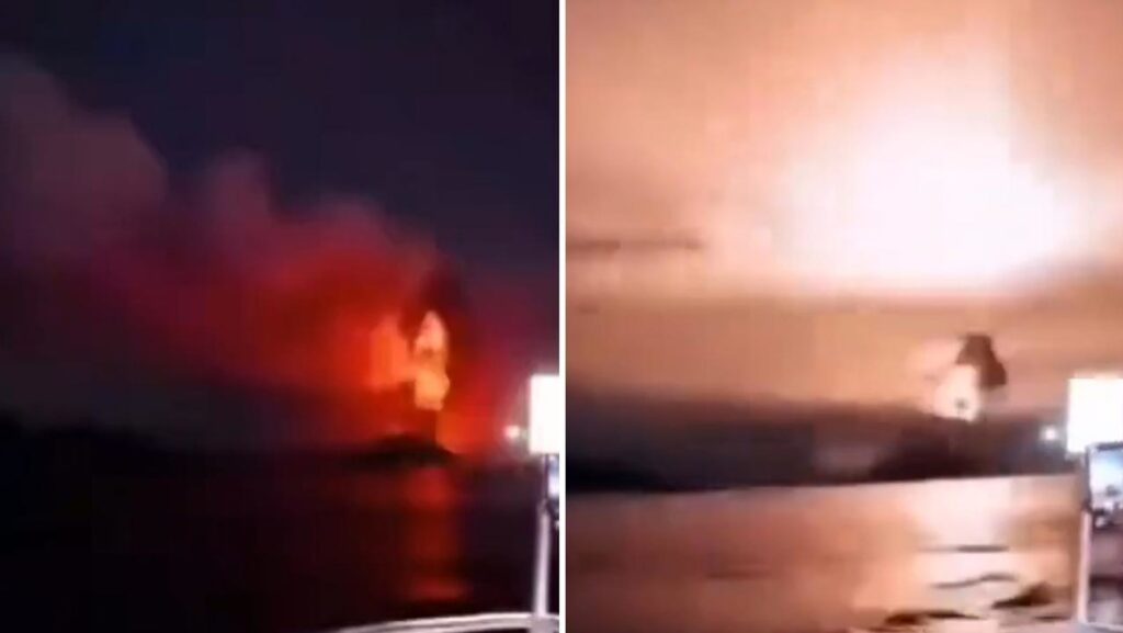 VIDEO: El volcán Anak Krakatau desata erupciones continuas y un espectacular chorro de lava