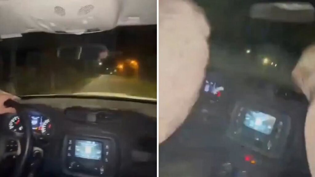VIDEO: Lo graban manejando a exceso de velocidad y en pocos segundos todo comienza a girar