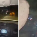 VIDEO: Lo graban manejando a exceso de velocidad y en pocos segundos todo comienza a girar