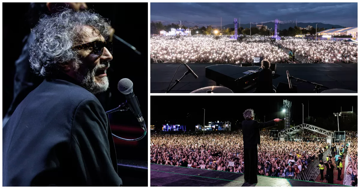 Fito Páez en Bamba: las postales del rosarino en la primera edición del festival