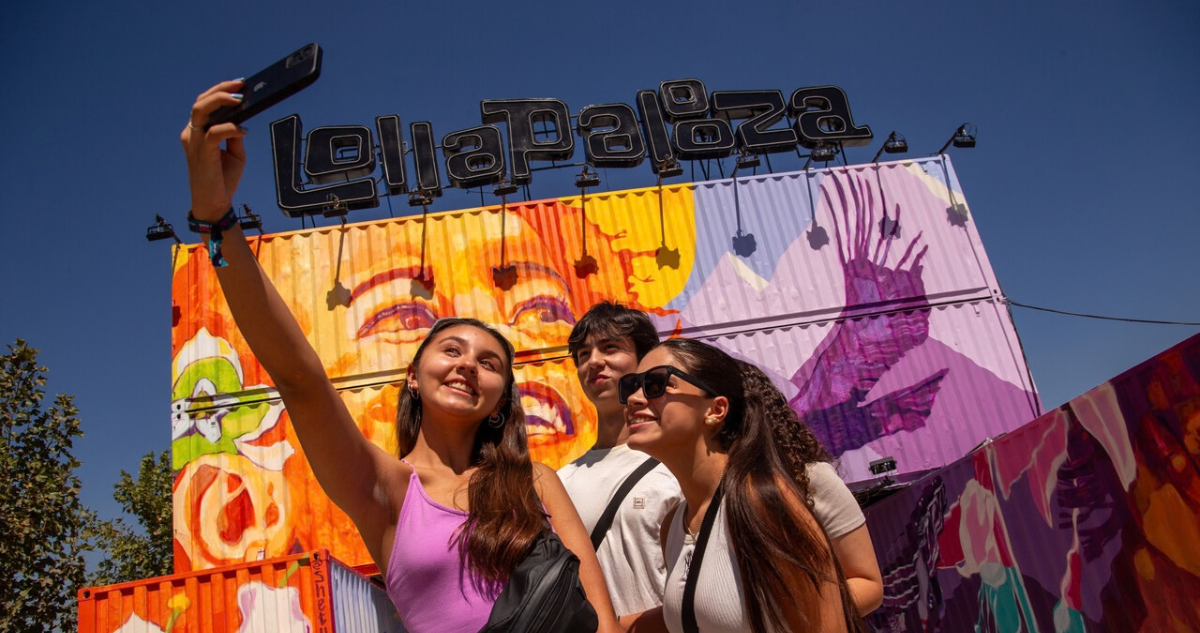 Lollapalooza en referencia a anuncio del lineup